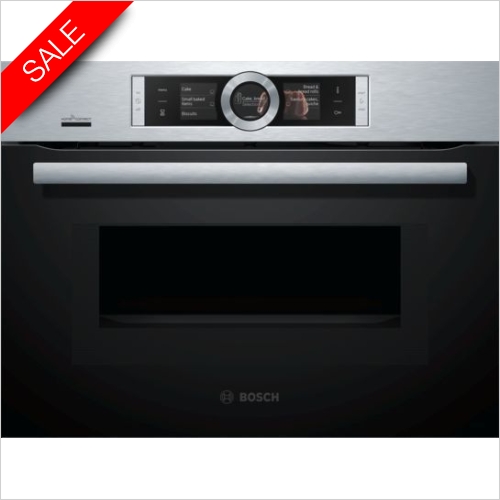 Bosch - Serie 8 Compact Oven With Microwave