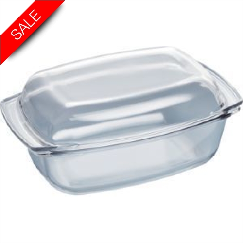 Bosch - Serie 8, 6, 4 5.4L Capacity Oval Glass Casserole Dish