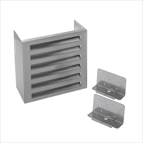 Caple - Full Plinth Grille And Brackets - Can Be Used With WI156
