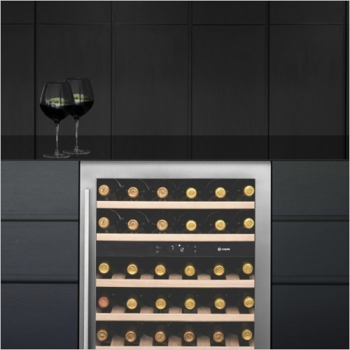 Caple - Classic Slot-In Wine Cabinet, 2 Zones, W595mm