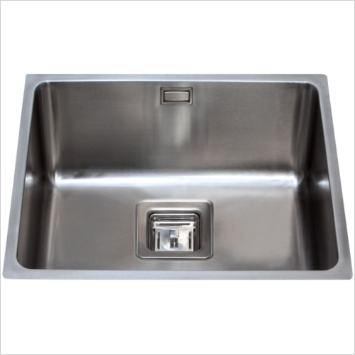 CDA - Undermount Square Cut Single Bowl Sink