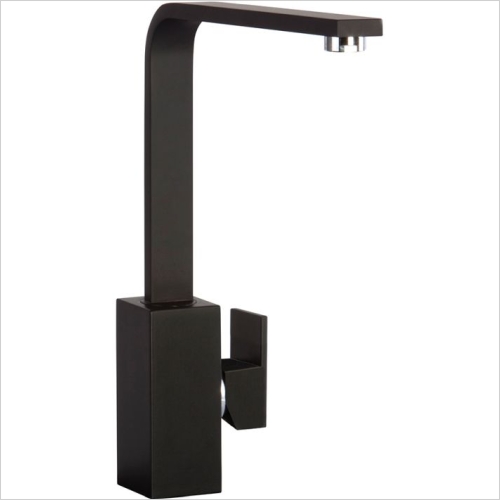 CDA - Square Contemporary Side Lever Tap, Single Flow