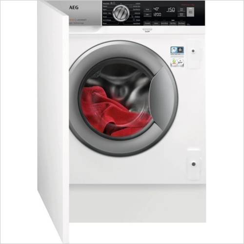 AEG - Integrated Washing Machine, 8kg Wash Load