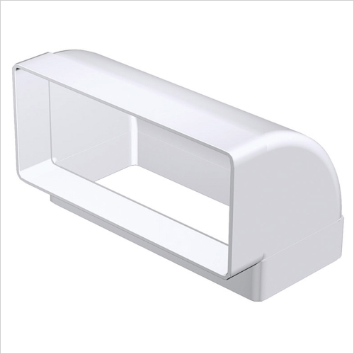 Caple - 150mm Vertical 90 Degree Bend - Megaduct (For 220 x 90mm)