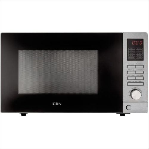 CDA - Freestanding Microwave & Grill, LED Timer & Clock, 900W