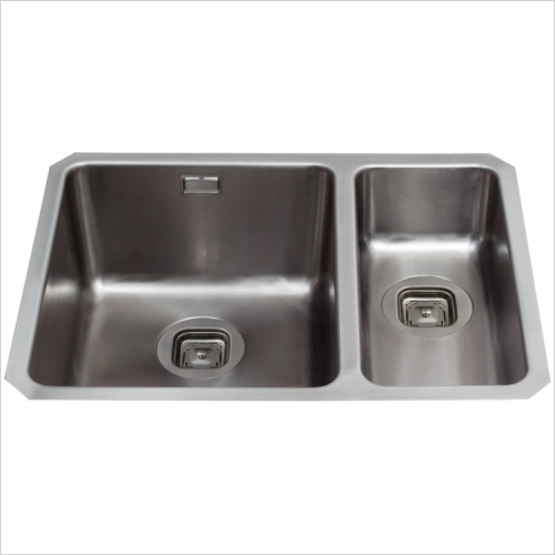 CDA - Undermount 1.5 Bowl Sink Right Bowl